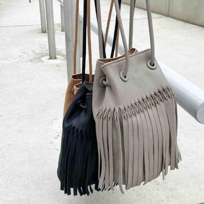 ショルダーバッグ BEAURE ビュレ 本革 レザー カウレザー レディース  