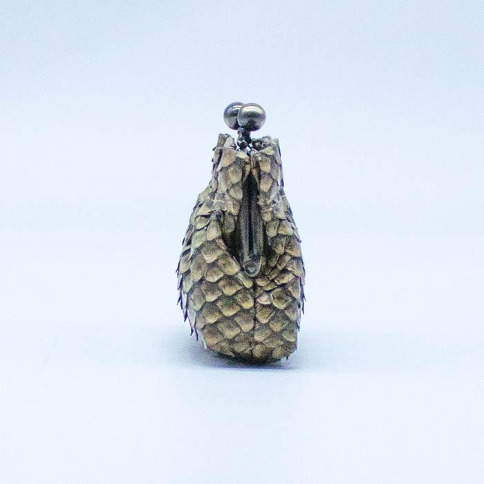 財布 via doan ヴィアドアン 小銭入れ コインケース ヘビ革 パイソン