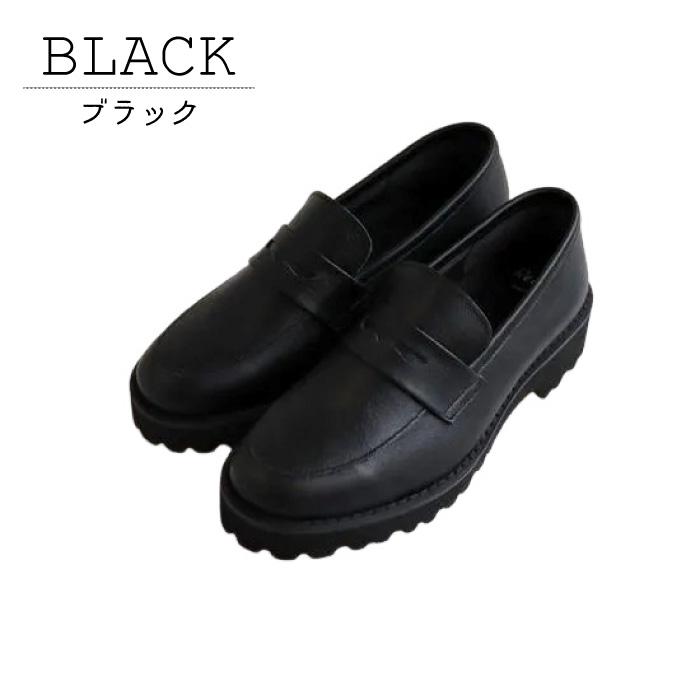 ローファー レシピ Recipe レディース コインローファー 本革 牛革 