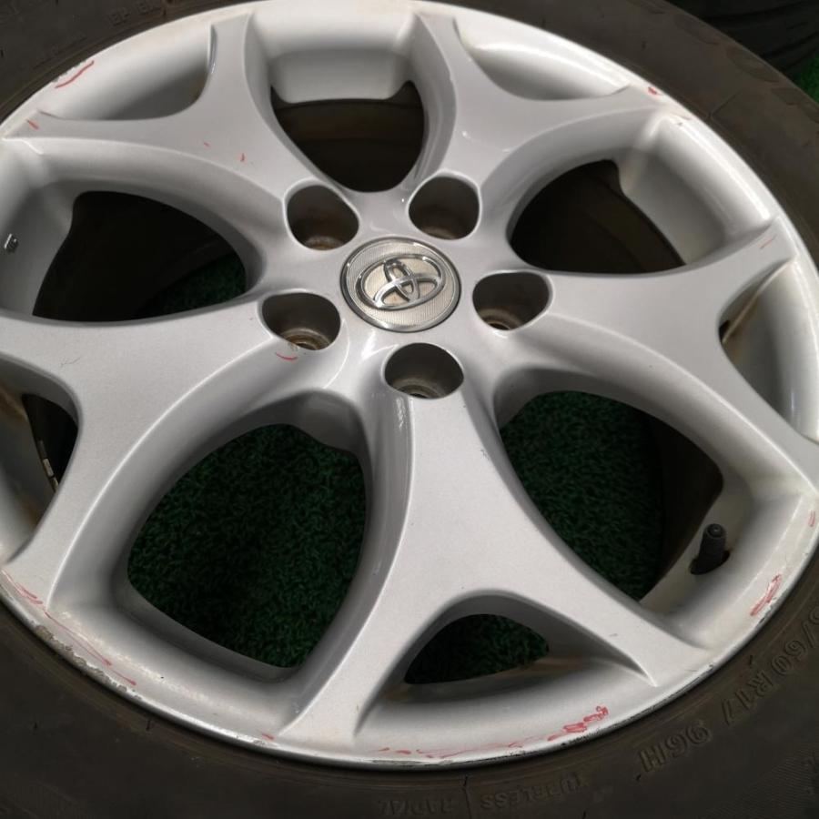 トヨタ エスティマハイブリッド AHR20Wより取外し【17インチ タイヤ