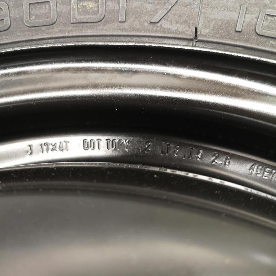 T32【17インチ スペアタイヤ1本】H27 日産 エクストレイル 20X T155