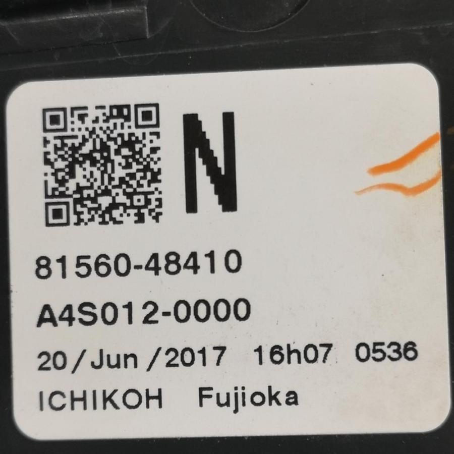 ZSU60W【テールライト 左】H29 トヨタ ハリアー プレミアム (4.3万km