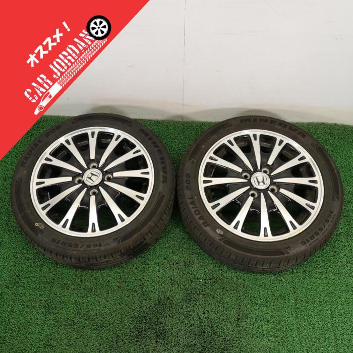 ホンダ n-BOX カスタム15インチ タイヤ・ホイールセット N- box カスタム純正ホイール15インチ