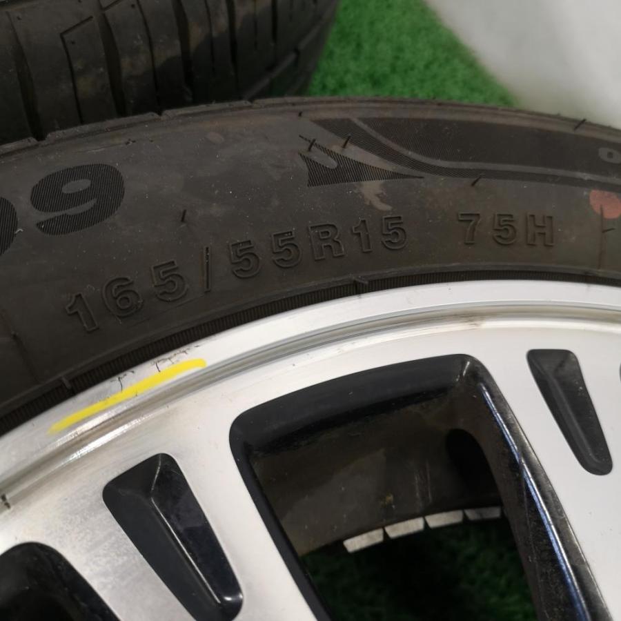 ホンダ N BOX カスタム JF1より取外し【15インチ タイヤ・ホイール2本