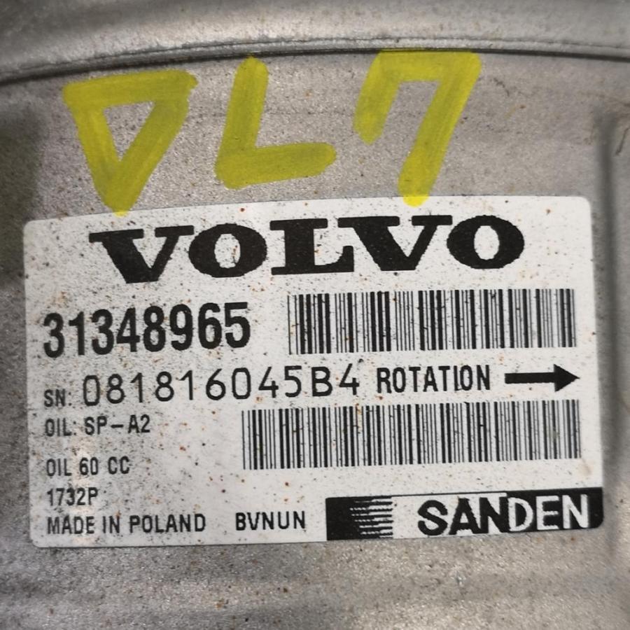 MB4154T【エアコンコンプレッサー】H27 ボルボ V40 (7.1万km) 31348965