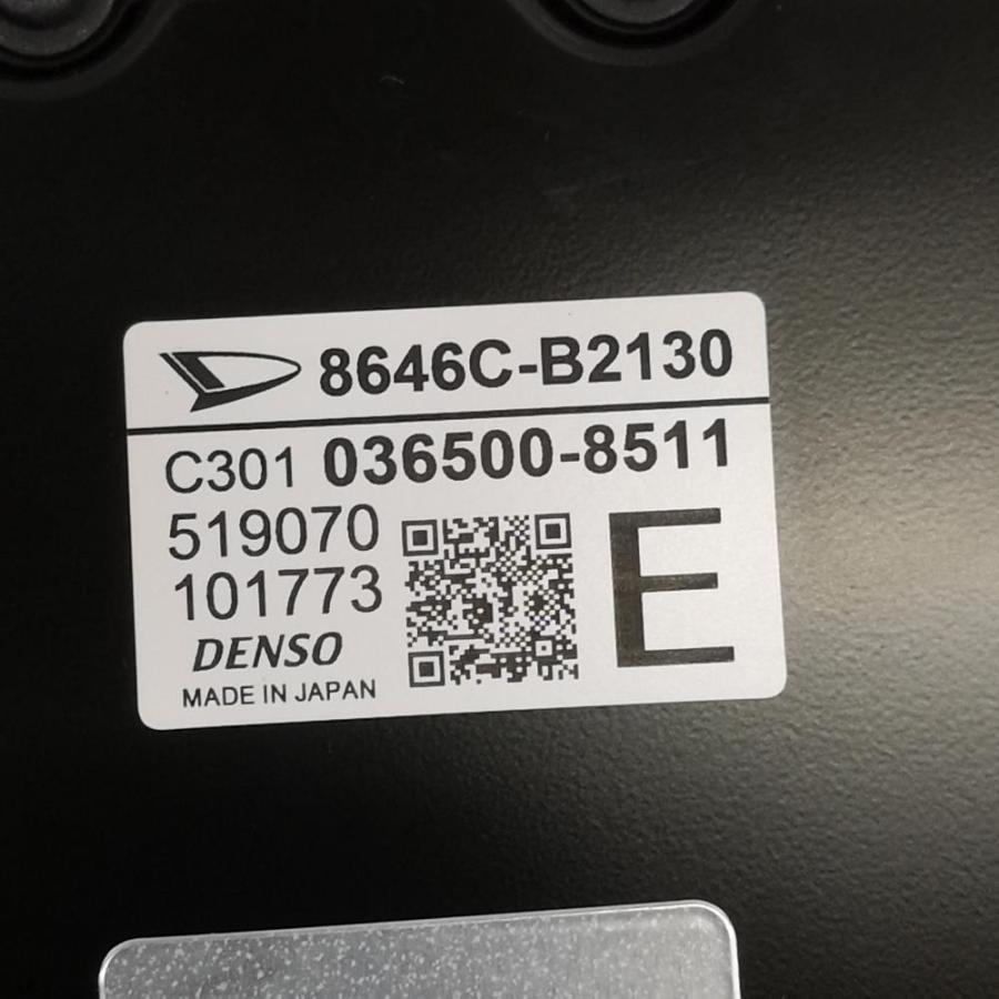 LA660S【フロントカメラ】R1 ダイハツ タントカスタム X 8646C-B2130