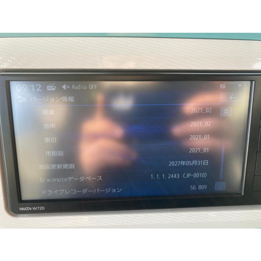 LA800S【ダイハツ純正 ナビ】NMZN-W72D R4 ダイハツ ムーヴキャンバス