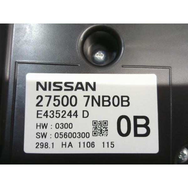ルークス 5AA-B44A A/C エアコンスイッチパネル X S2 27500 7NB0B ROX2