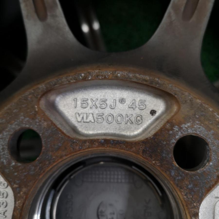 スズキ アルトワークス HA36S 後期より取り外し【15インチ ホイール 4