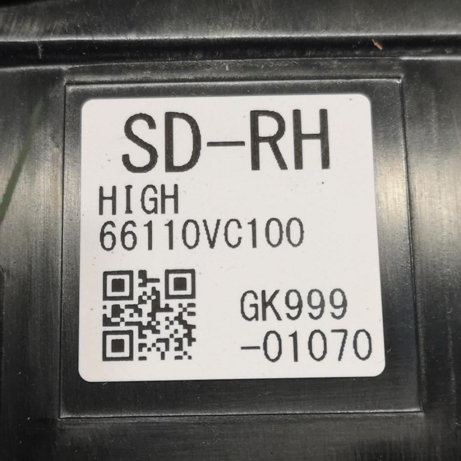VBH【エアコン吹き出し口 運転席側】66110VC100 R4 スバル WRX S4 STI