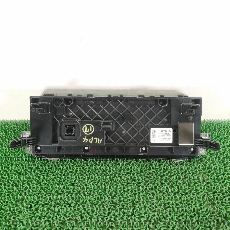 AGH30W 前期【エアコンスイッチパネル】55900-58360 H29 トヨタ