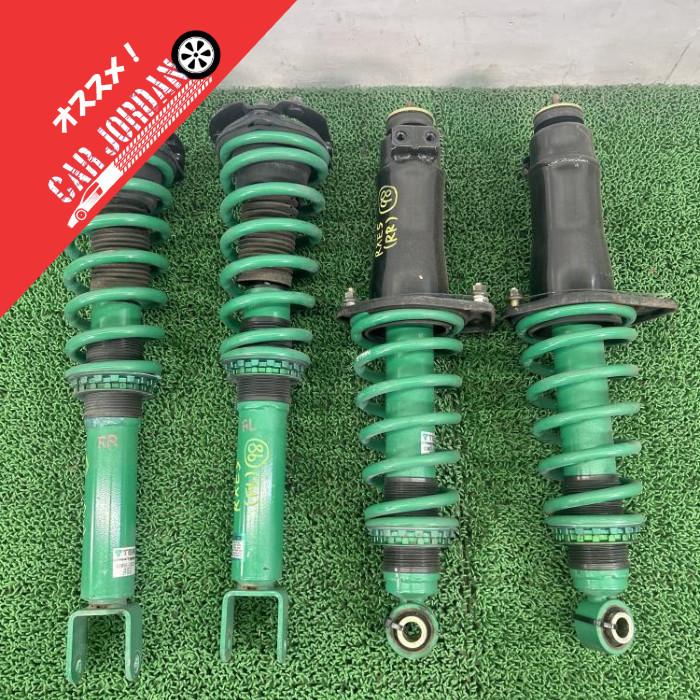 サスペンションキット 4本 緑色 ショックアブソーバーとスプリングの