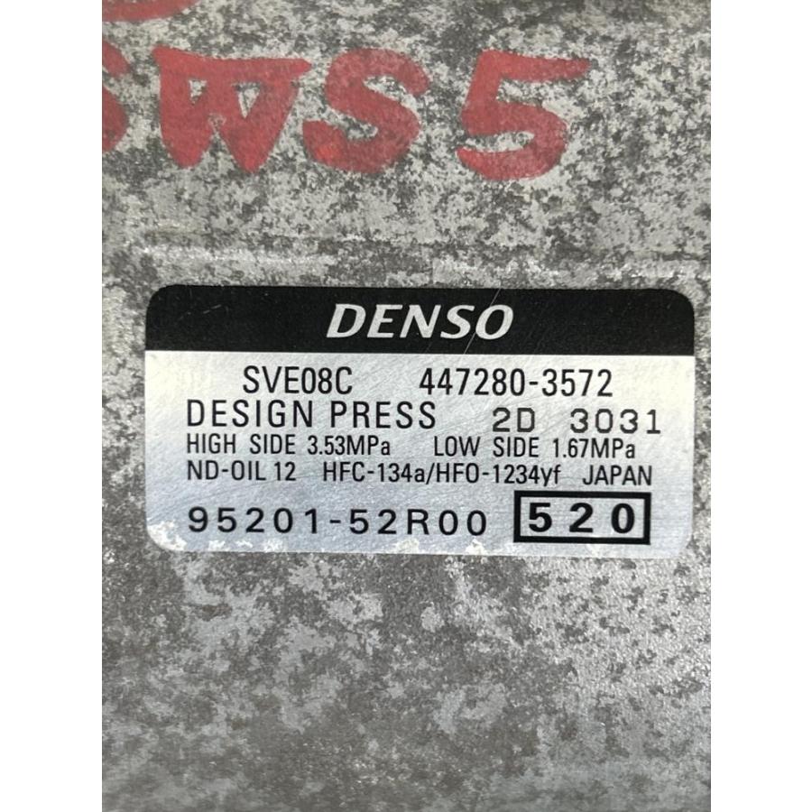ZC33S【エアコン A/C コンプレッサー】447280-3572 R2 スズキ スイフト