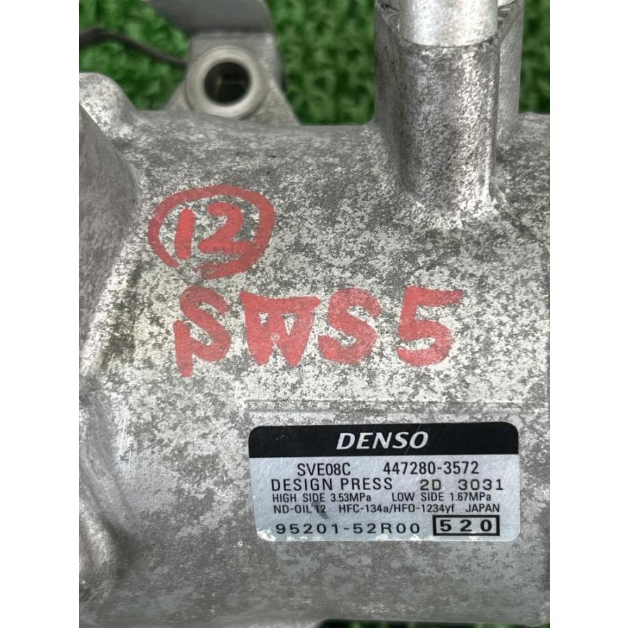 ZC33S【エアコン A/C コンプレッサー】447280-3572 R2 スズキ スイフト