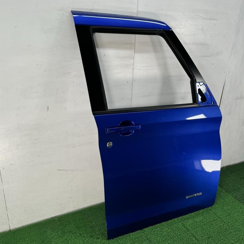 B44A【フロントドア 右(R)】※ガラス付 R2 日産 ルークス (7.8万km) D29