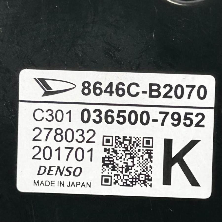 ▽LA600S【フロントカメラ】8646C-B2070 H30 ダイハツ タントカスタム