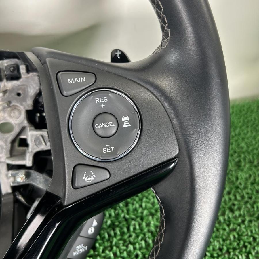 ヴェゼル ハイブリッド RU3【ステアリング ハンドル レザー】78501-T7B