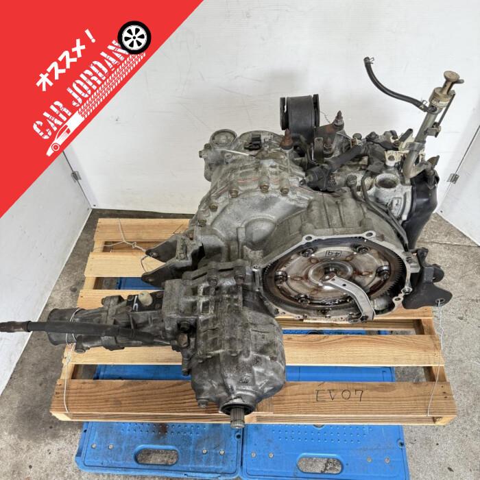 希少、三菱ランサーエボⅢW5M332WGE 中古トランスミッション ランサー CT9A【ミッション 5AT オートマ】※トランスファー付 H14 三菱