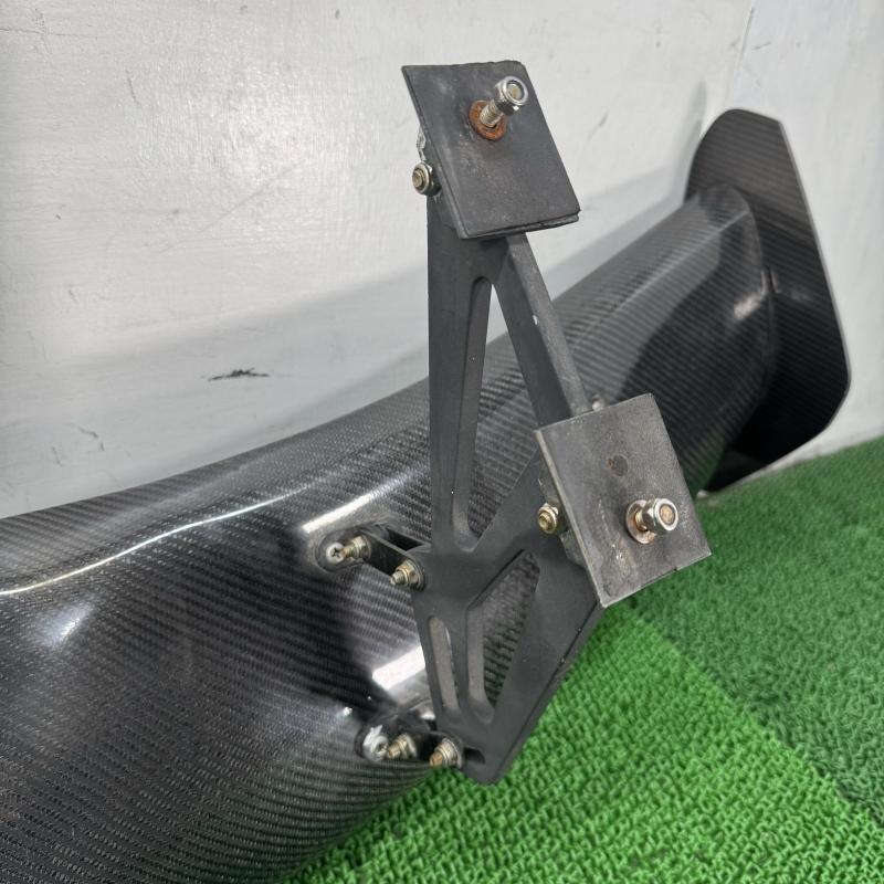 ▽ランサー CT9A【リアスポイラー】カーボン GTウィング H14 三菱