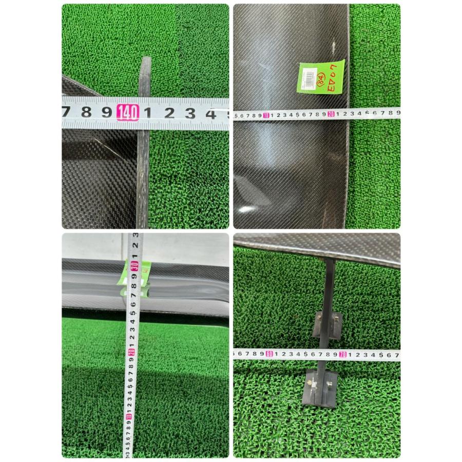 ランサーカーボン製 ウィング リアスポイラー ▽ランサー CT9A【リアスポイラー】カーボン GTウィング H14 三菱