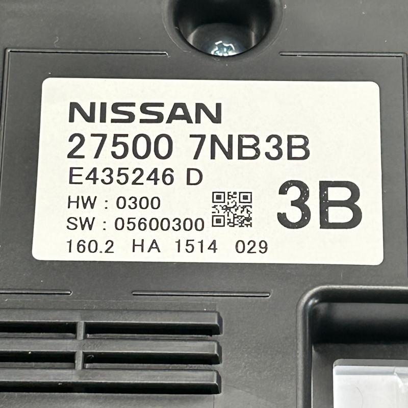 ルークス B45A【エアコンスイッチパネル】27500-7NB3B R4 日産 (低走行