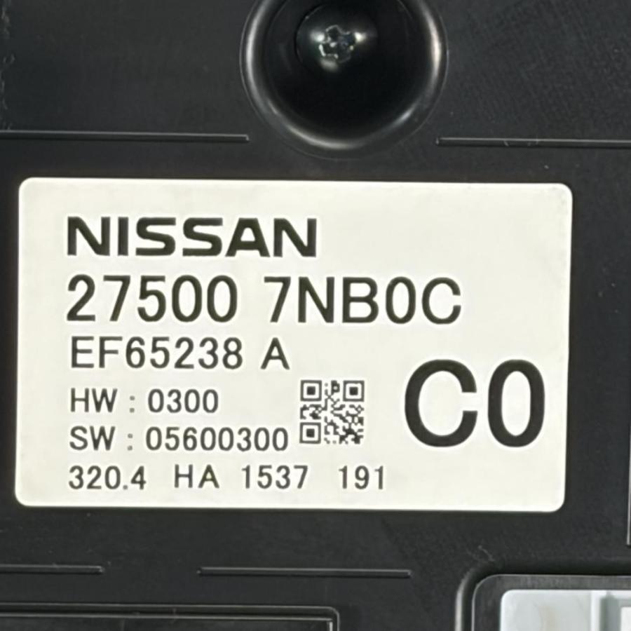 ルークス B44A【エアコンスイッチパネル】27500-7NB0C シフトパネル付