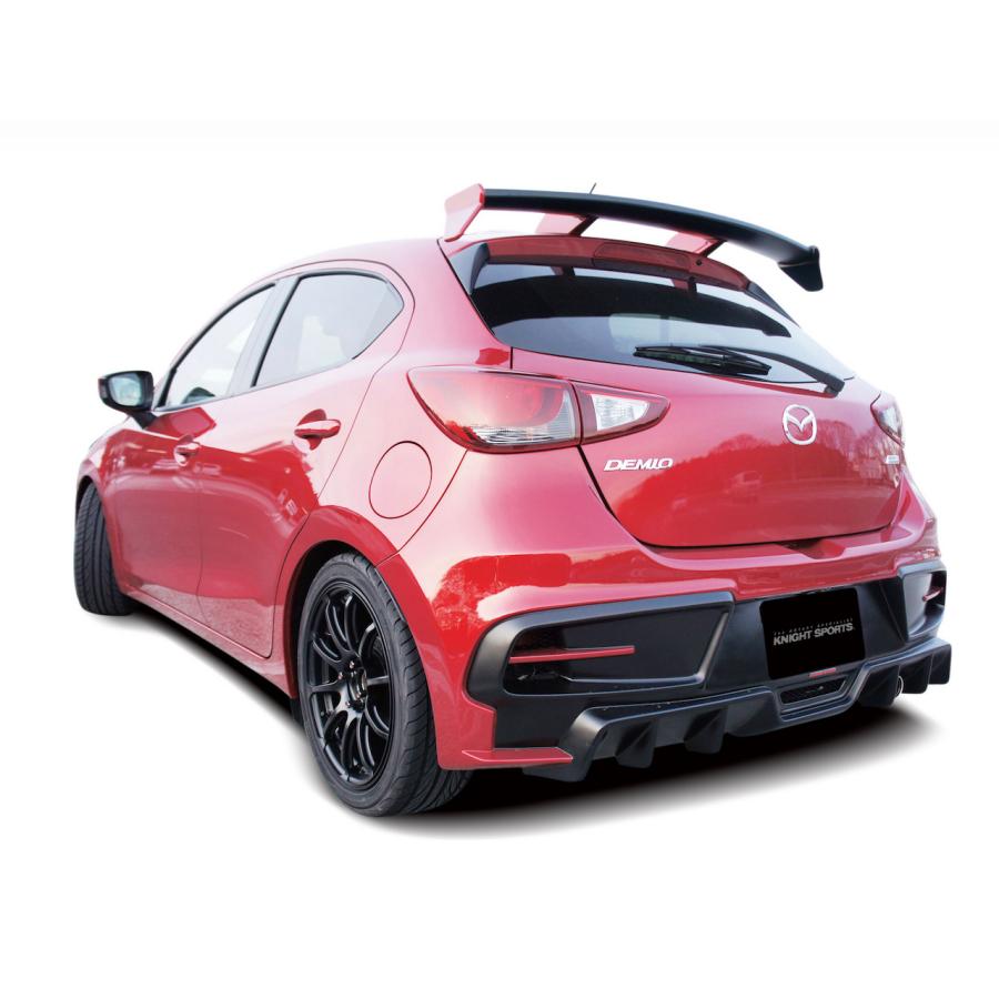 KNIGHT SPORTS/ナイトスポーツリアエンドフィニッシャー for デミオ