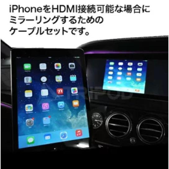 【TRIPOD/トライポッド】【TPMIRRORING SET】ミラーリングケーブルセット TPMIRRORINGSETカーキチ