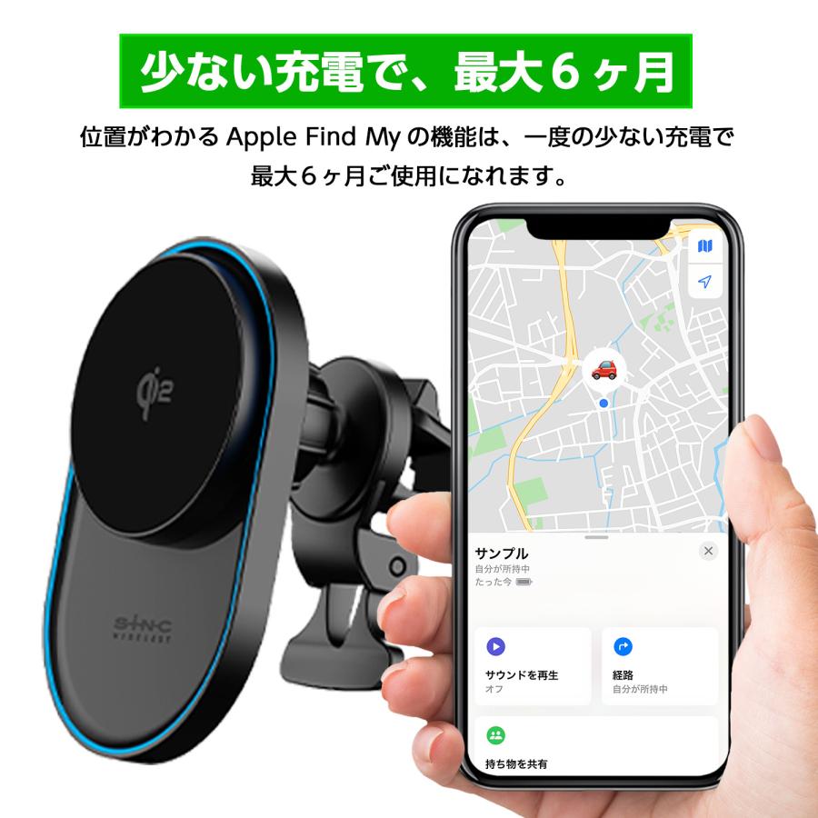 SEIWA（セイワ） Apple社正規認証品 スマホホルダー 車 ワイヤレス