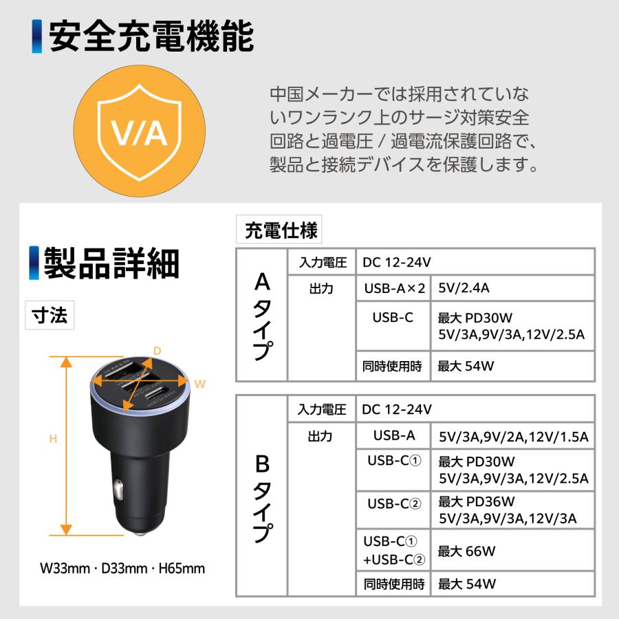 SEIWA（セイワ） 車内用品 USB シガーソケット DC/USBパワープラグ B
