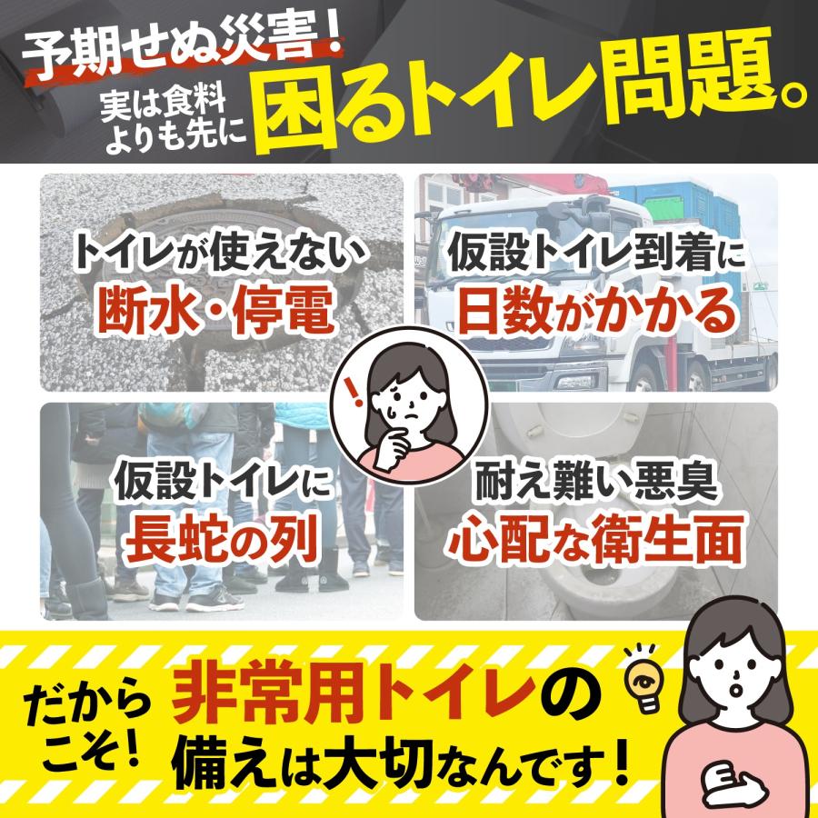 常備用品 携帯トイレ 3枚入&times;25個セット 計75回分 IMP294 前掛けシート付き 600cc 防災 災害 非常用 簡易 緊急 車中泊 トイレ セイワ(SEIWA)