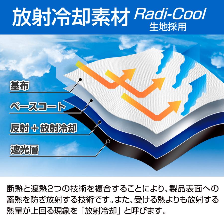 SEIWA（セイワ） 放射冷却素材 ラディクール 生地使用 ポップアップ