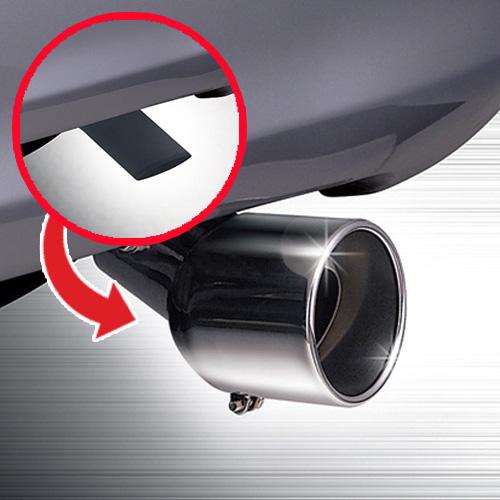 SEIWA 車用 マフラーカッター バリアブルオーバルカッターS K324  