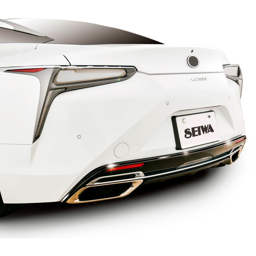 SEIWA（セイワ） 車用 モール マルチモール ブラック 幅8mmx4m グロス