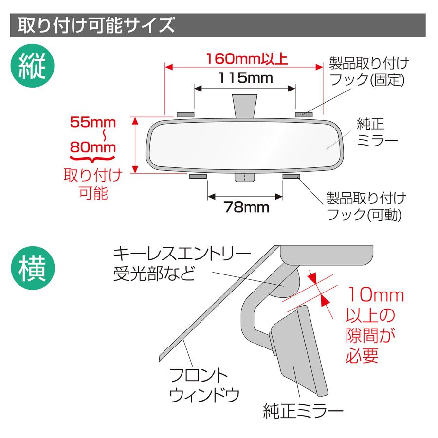 2573.高年式FI車両　最終型ディオ（後期）　シート、ミラー新品　千葉県柏市　即日配送、自走引き取りも可 SEIWA（セイワ） 車用 ルームミラー フレームレスミラー 250PS 250mm