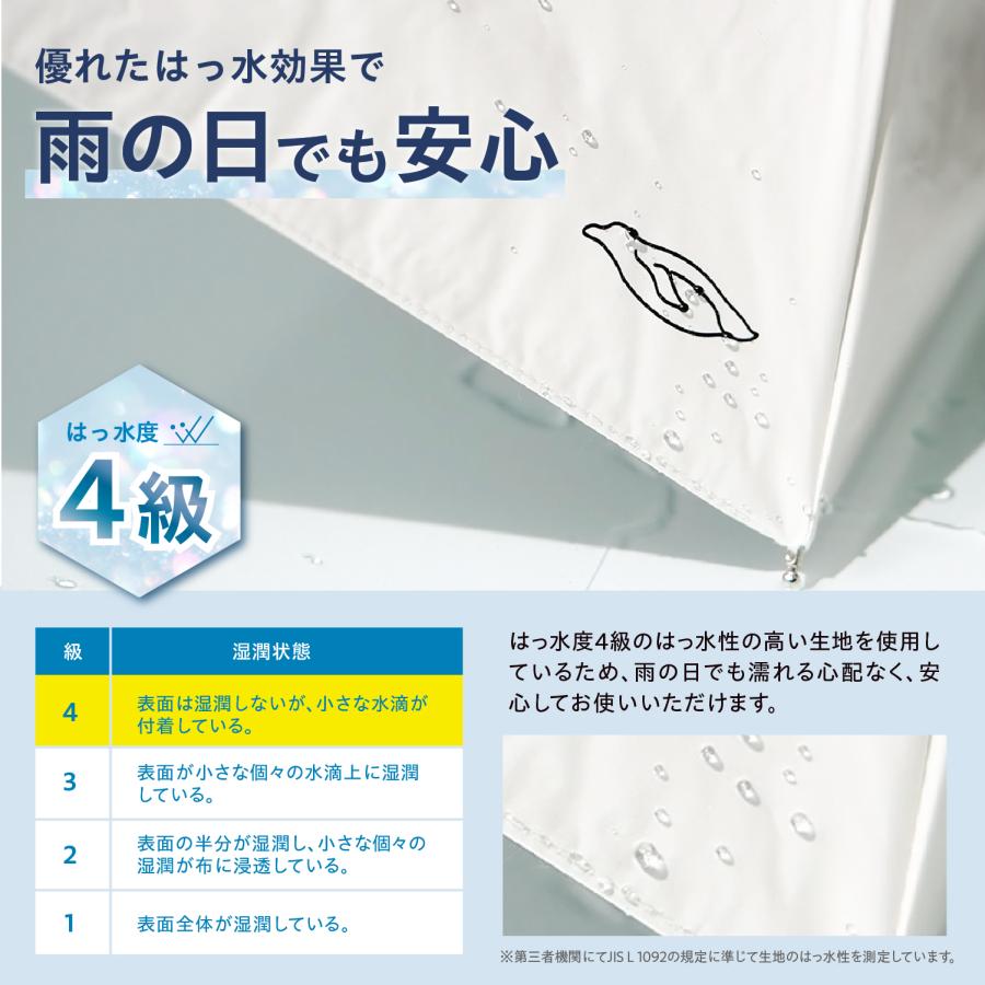 ラディクール Radi-Cool 日傘 晴雨兼用 軽量 折りたたみ傘 大きめ 100cm 逆戻り防止機能 遮熱 遮光 UVカット RCP10 SEIWA（セイワ）の画像
