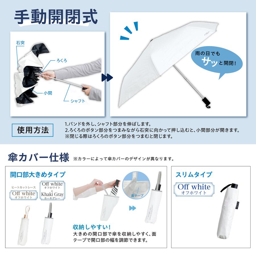 SEIWA（セイワ） ラディクール 日傘 レースデザイン 手動開閉