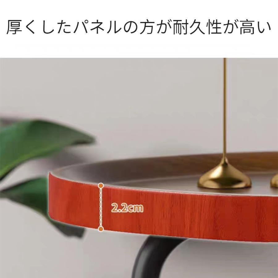 ナイトテーブル おしゃれ ベッド ソファ ベッドサイドテーブル スリム 木目調 木製 加湿器台 消毒液 スタンド アンティーク 【変色】 北欧