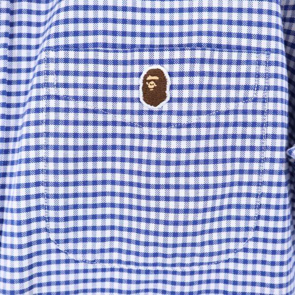 A BATHING APE（アベイシングエイプ） チェック柄 長袖 ボタンダウン