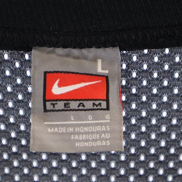 NIKE ナイキ USA製 背番号48 アメリカンフットボール 半袖 ウェア L ブラック アメフト メンズ 古着 中古 | NIKE | 07