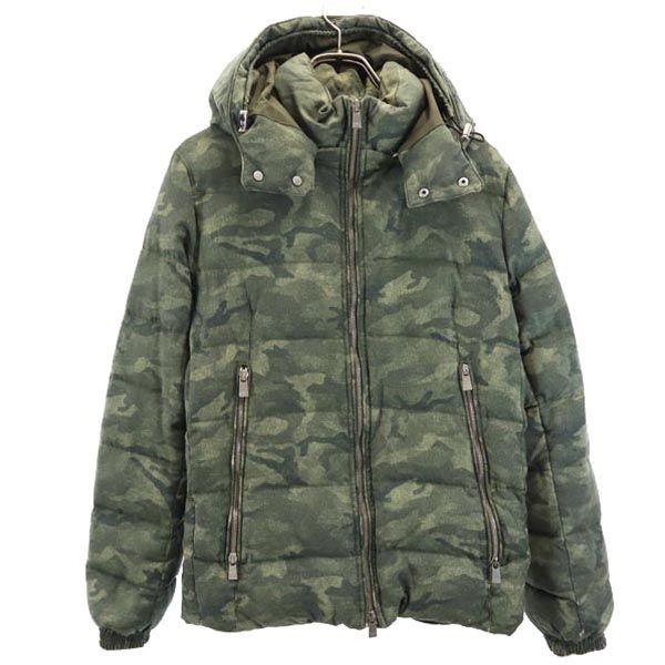 TATRAS タトラスメンズ　リバーシブル ダウンジャケット 迷彩 アウター TATRAS（タトラス） 迷彩 長袖 ダウンジャケット 2 グリーン系