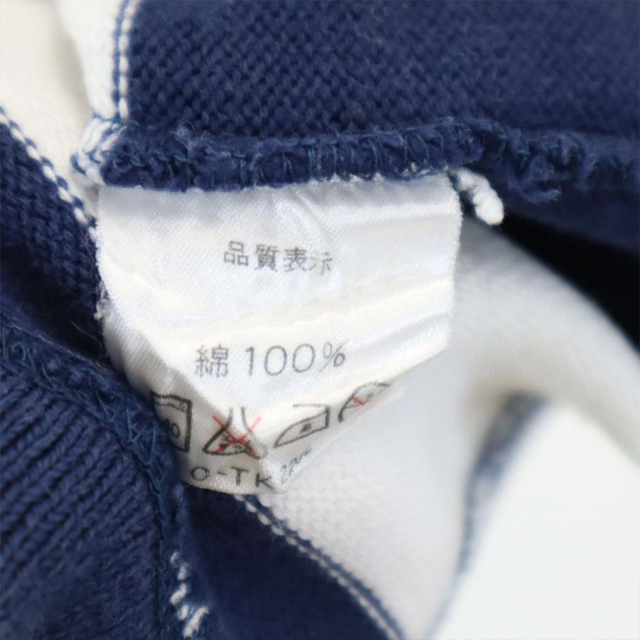 INTERNATIONAL RUGBY JERSEY ボーダー柄 ラグビー 長袖 ラガーシャツ M ネイビー×ホワイト ニット ジャージ メンズ 古着 中古 |  | 08