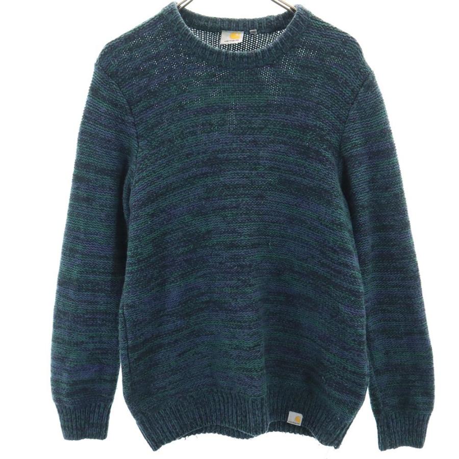 Carhartt（カーハート） ウールブレンド 長袖 セーター S グリーン系