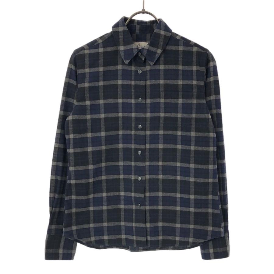 ORIAN（オリアン） チェック 長袖 シャツ 40 レディース 古着 中古 