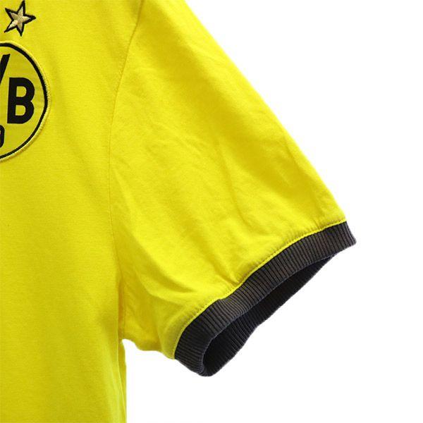 PUMA プーマ ボルシアドルトムント ロゴワッペン 半袖 Tシャツ S イエロー クルーネック メンズ 古着 中古 | PUMA | 03