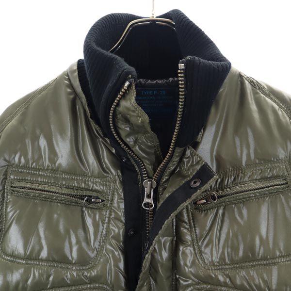 291295＝HOMME 291295＝HOMME 291295オム 中綿ジャケット 44 カーキ 