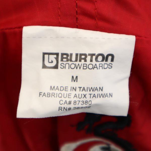 BURTON（バートン） リバーシブル フードジャケット M ベージュ×レッド