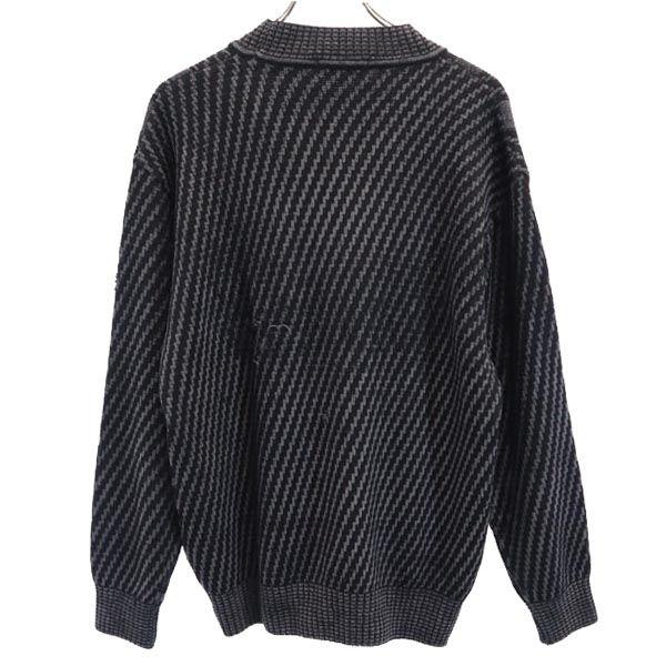 LANCEL（ランセル） 日本製 長袖 セーター ニット M グレー メンズ
