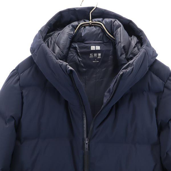 ユニクロ シームレス ダウンパーカー L ネイビー UNIQLO +J ユニクロ シームレス ダウンパーカー L ネイビー UNIQLO +J