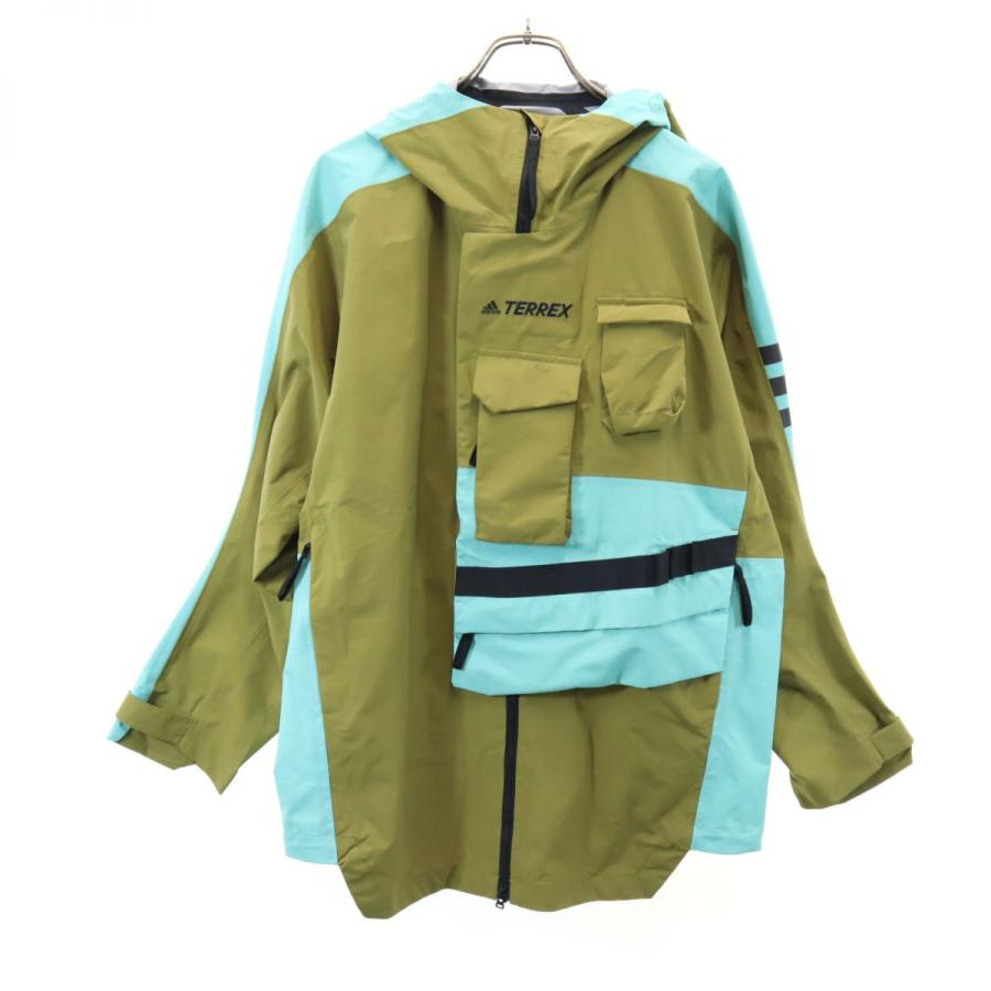 adidas（アディダス） TERREX ナイロンジャケット M カーキ系 フード